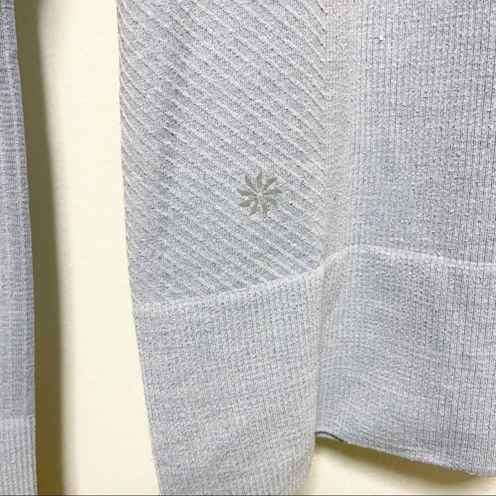 Athleta Powerdown Prima Loft Lightweight Blue Lon… - image 3